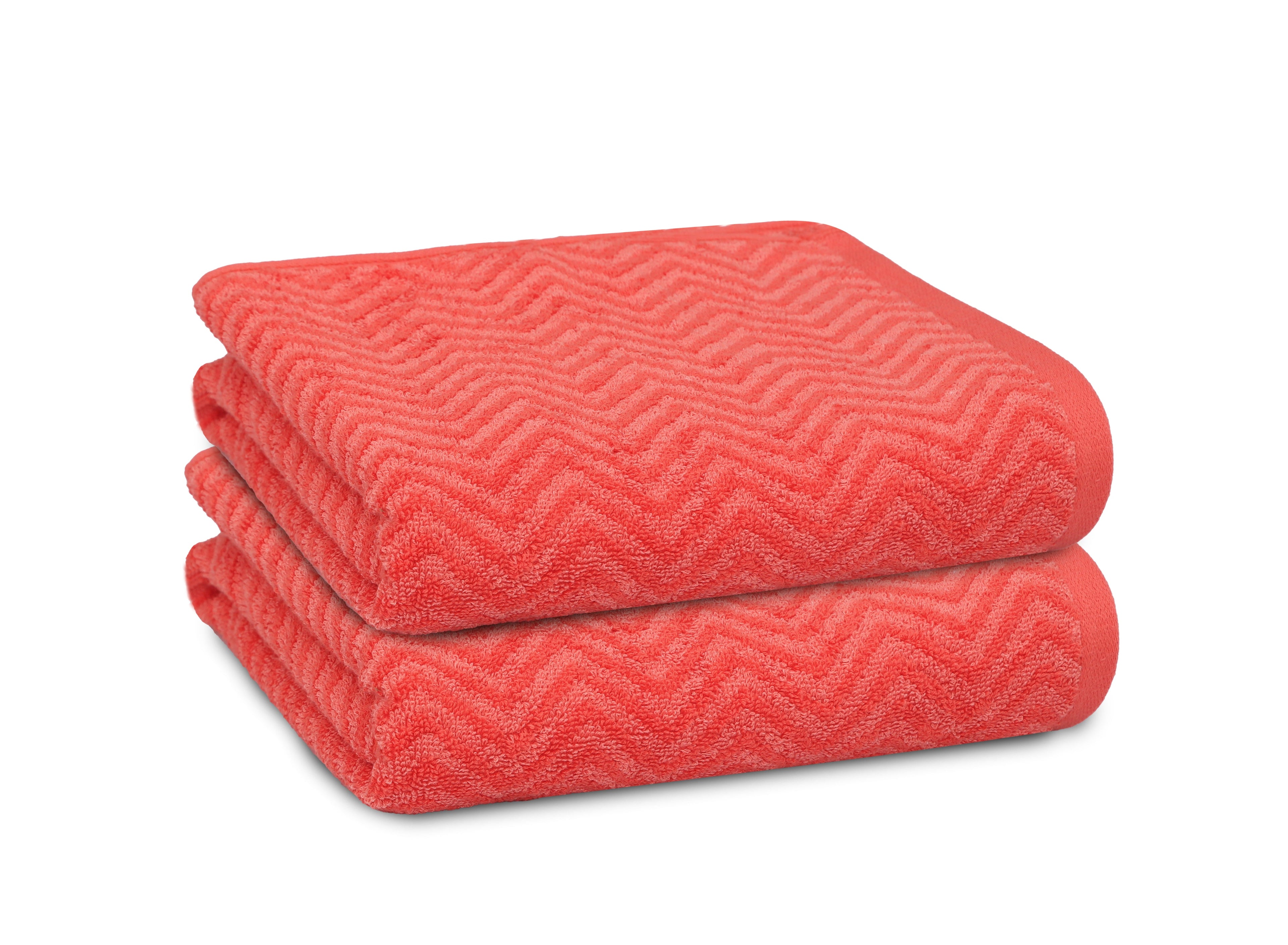 100% Cotton yarn Dyed Towel-Chevron