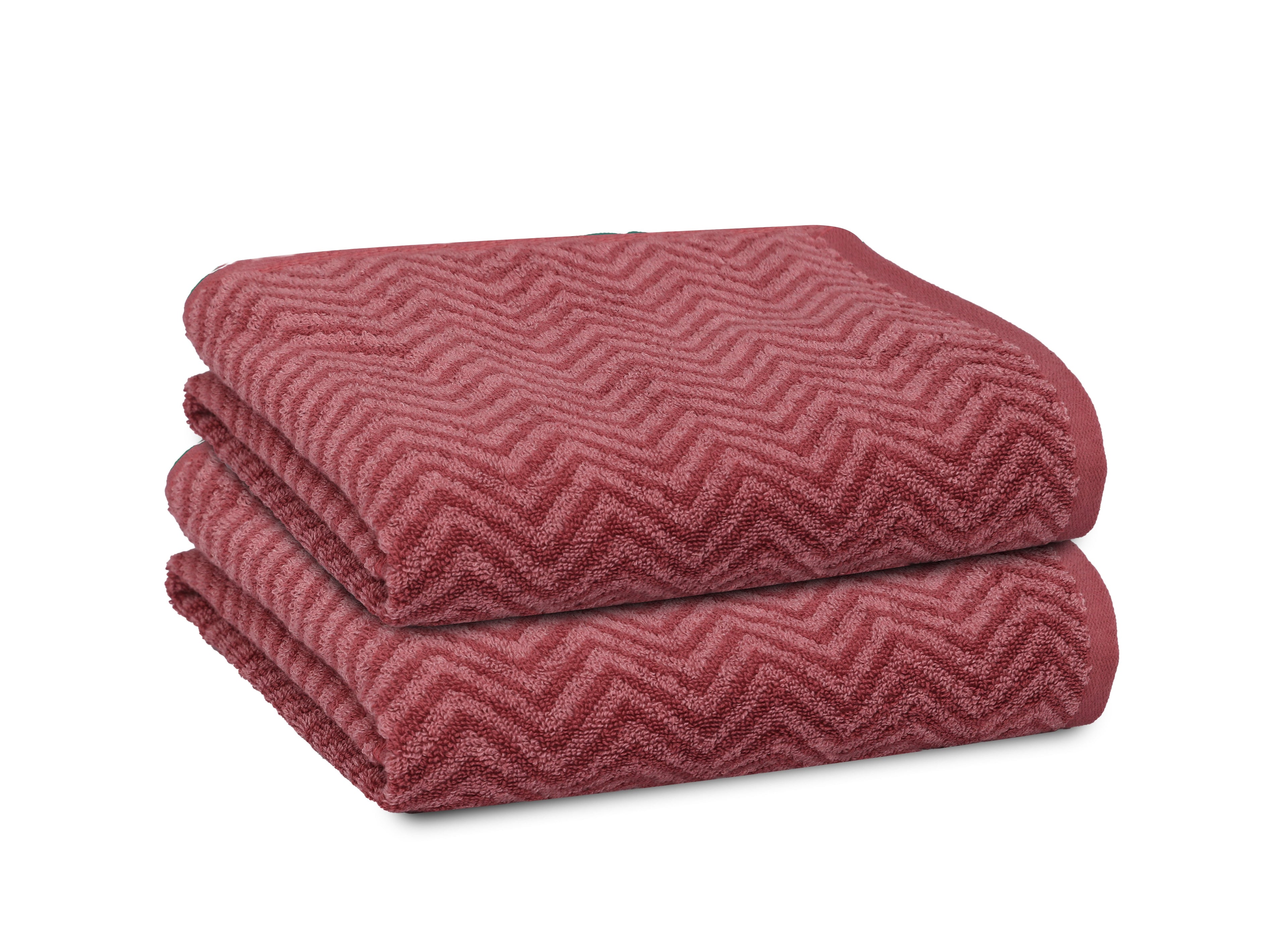 100% Cotton yarn Dyed Towel-Chevron