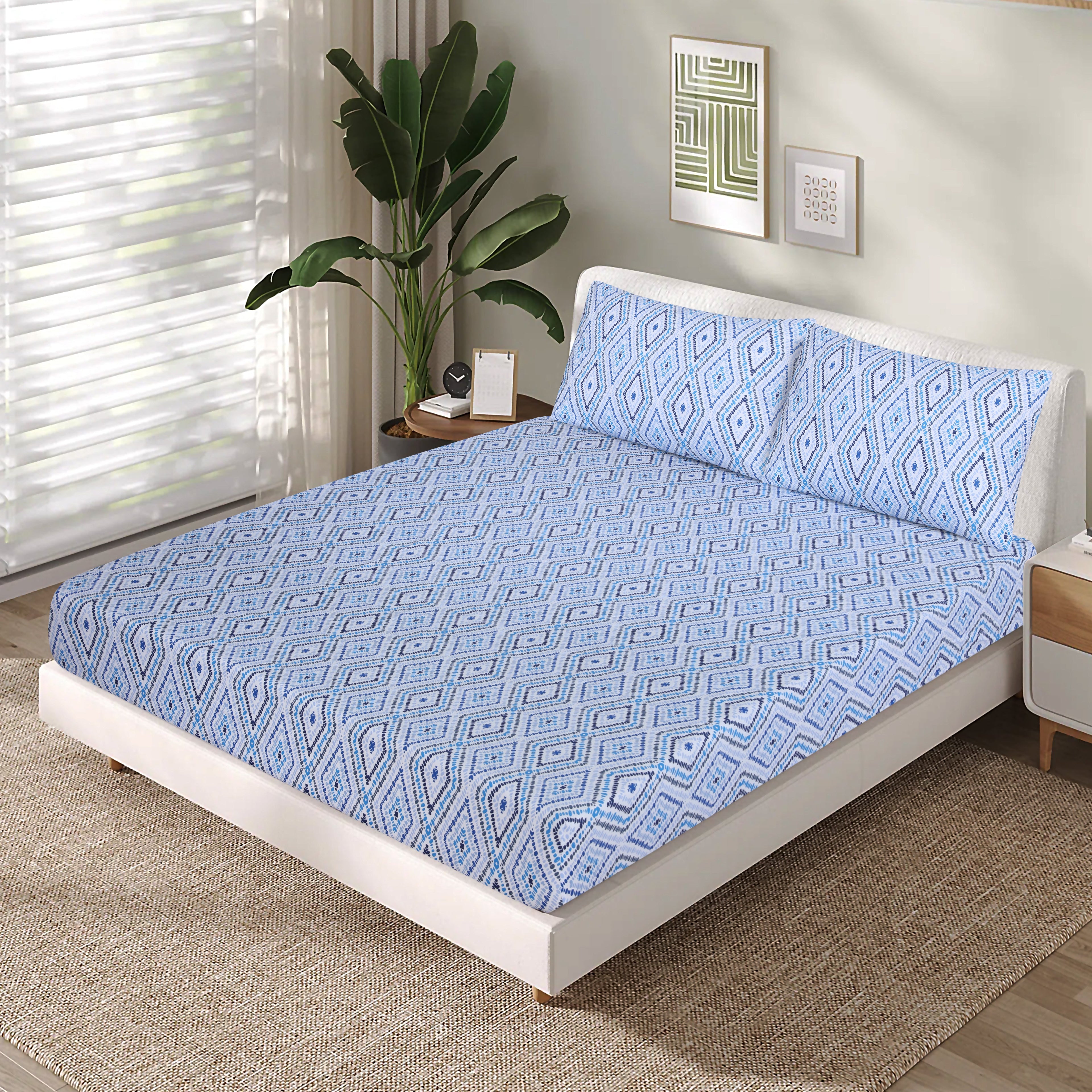 Cotton fitted sheet FT-155