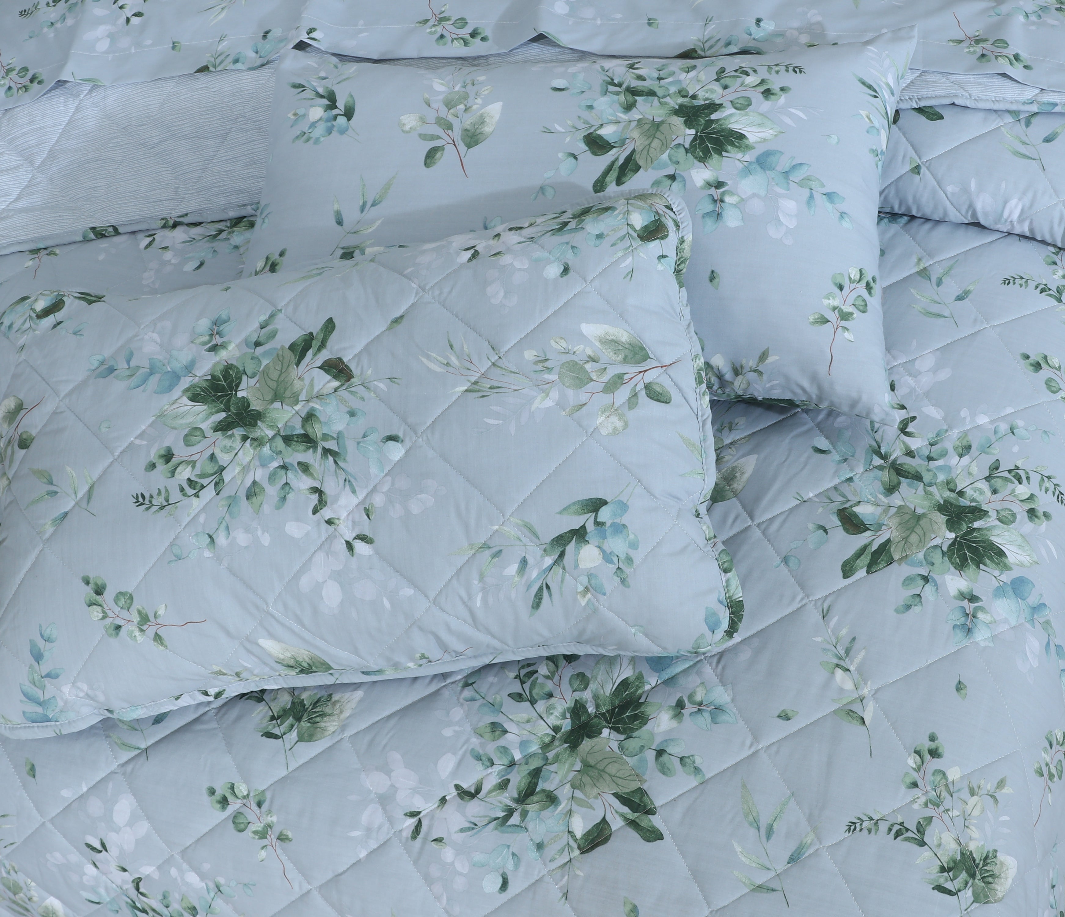 Quilted Summer Comforter 6 Pcs Set Design-21