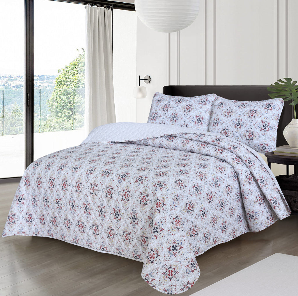 3 Piece Quilt Set QC-09
