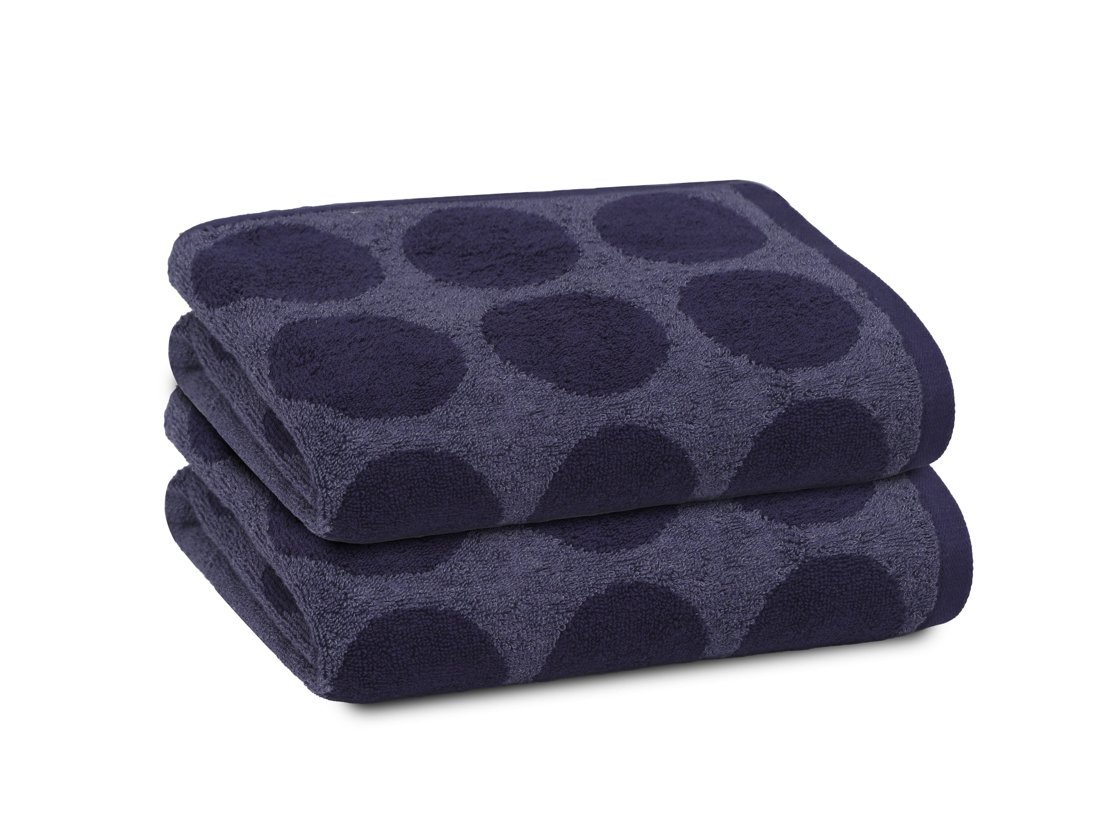 100% Cotton yarn Dyed Towel-Circle