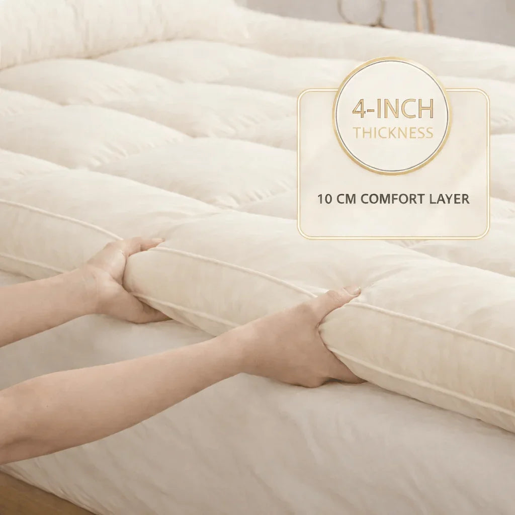 Pearl Ivory Mattress Topper