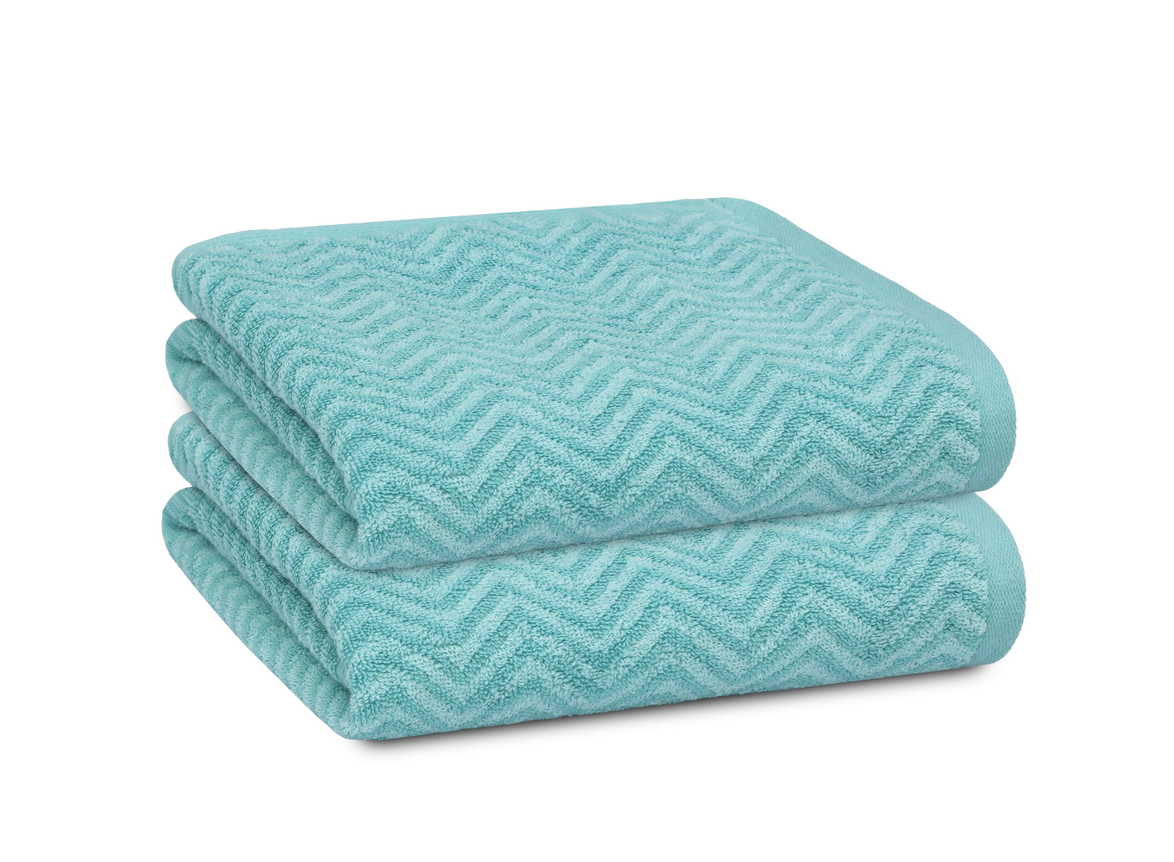 100% Cotton yarn Dyed Towel-Chevron