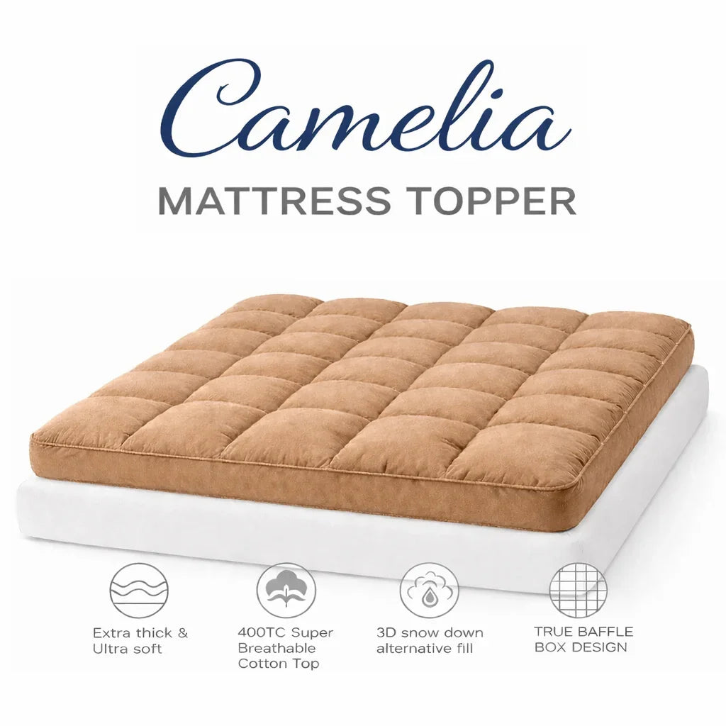 Dusty Camellia Mattress Topper