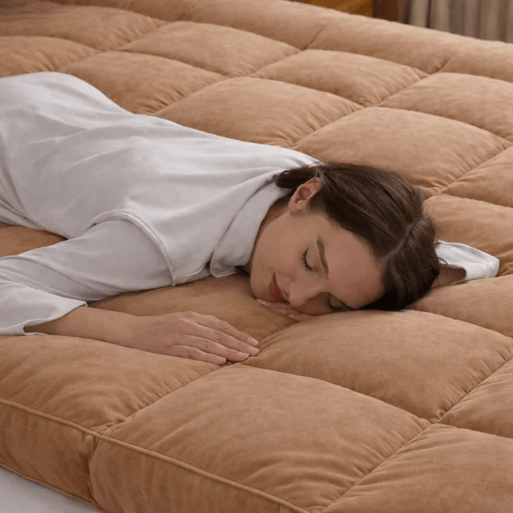 Dusty Camellia Mattress Topper