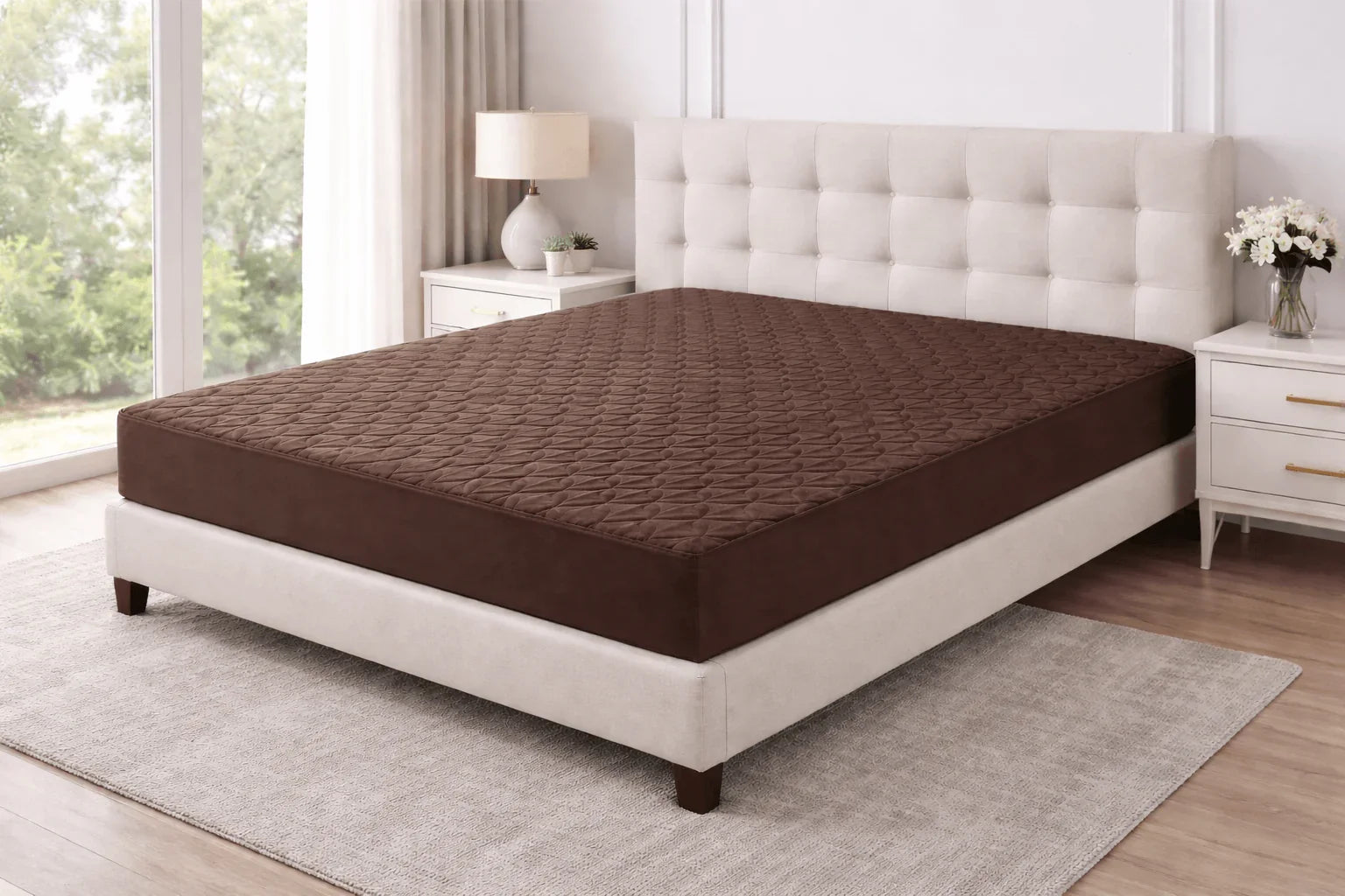 Hazel Deep-Fit Mattress Guard