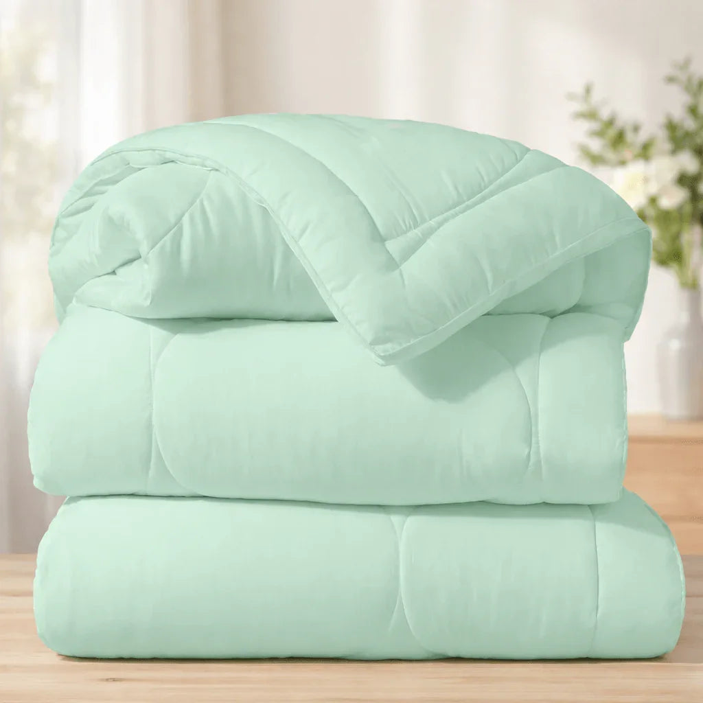 Mint Frost Ultra-Soft Winter Comforter