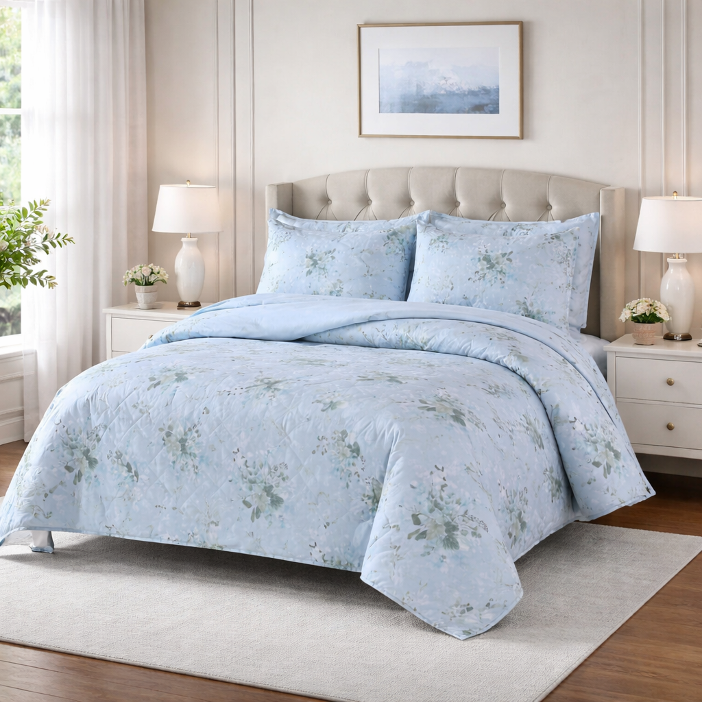 Summer Comforter Set 3 – Ultra Soft 6 Pcs