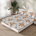 Cotton Fitted Sheet Design FT-95