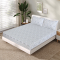 Cotton Fitted Sheet Design FT-92