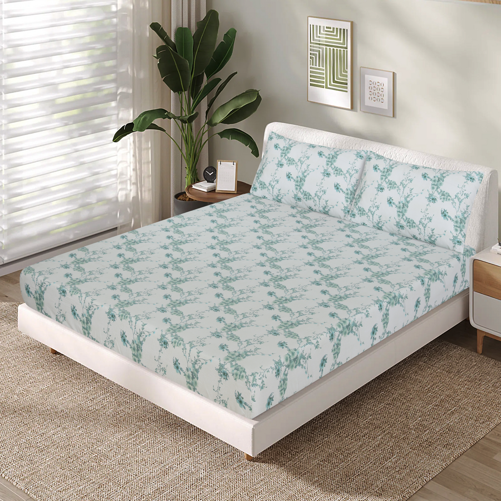 Cotton fitted sheet FT-151
