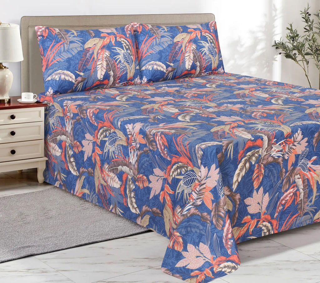 COTTON SATTEN BEDSHEET DESIGN BS-177