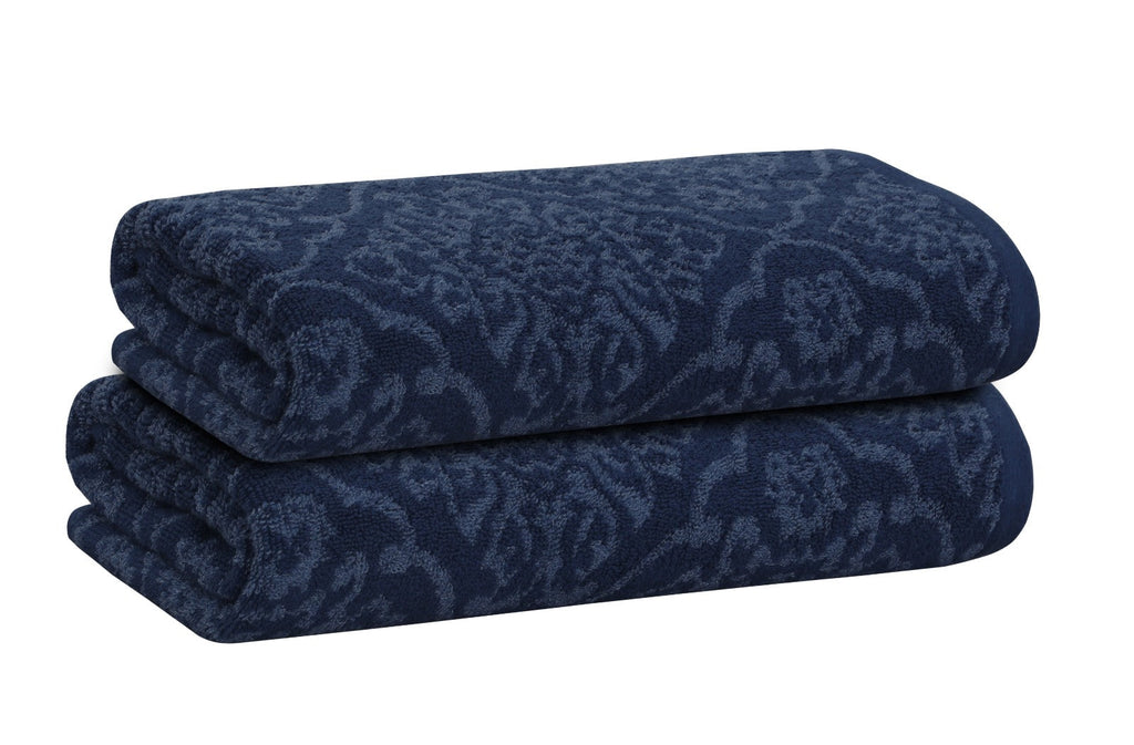 100% Cotton yarn Dyed Towel-Damask