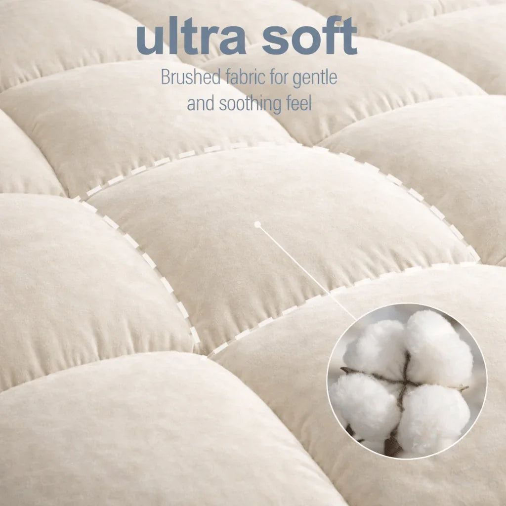 Pearl Ivory Mattress Topper